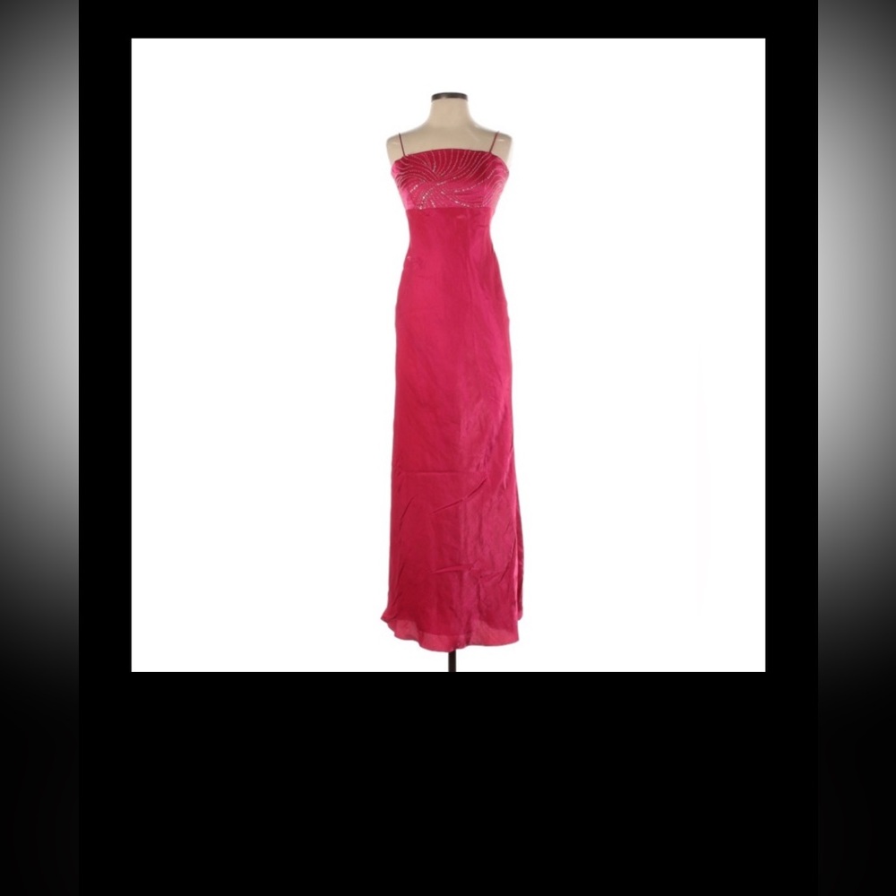 Elegant Pink Maxi Dress for Cocktail Events